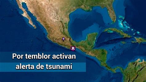 alerta de tsunami mexico